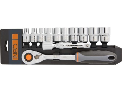 Neo Tools 1/2" dugókulcs készlet 12 részes (08-654) | UTOLSÓ DARAB